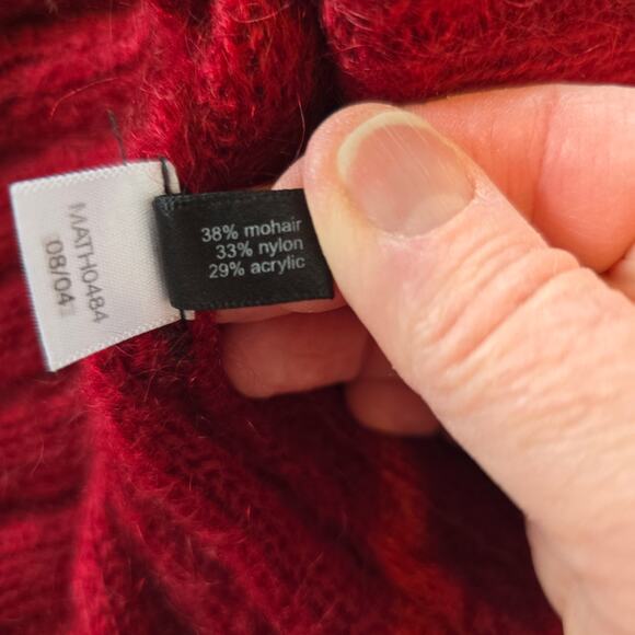 Vintage The Limited Festive Mohair Blend Sweater Womens XL Y2K Classic Winter - Picture 5 of 10